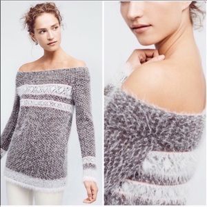 Anthropologie Sleeping on Snow sweater